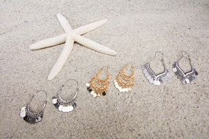 Silver/Gold Bohemian Style Earrings