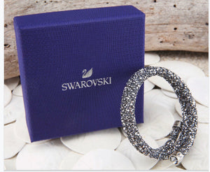 Swarovski Crystal Double Wrap Bracelet